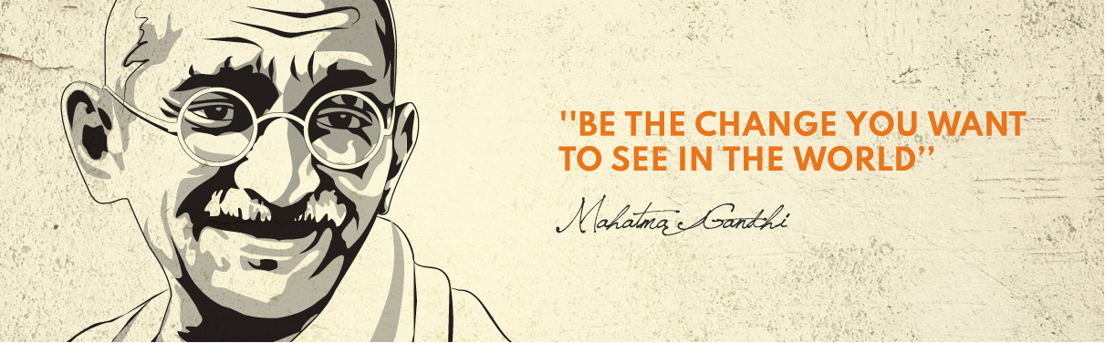 quote of mahatma gandhi about crisis management for students
